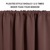 RYB HOME Cafe Blackout Curtains 24 inch Length, RV Curtains