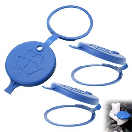 QEXUJOW Fuel Cap, 3 Pack Windscreen Washer Fluid Reservoir Caps, Universal Washer Tank Cap