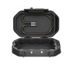 Portable Security Lock Box with Combination Lock, Waterproof Travel Safe