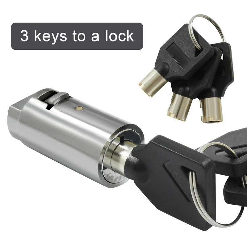 Rierdge 1 Pcs Universal Vending Machine Lock fits Most T