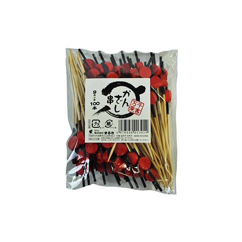 01391 Commercial Kanzashi Skewers, 3.5 inches (9 cm), Approx. 100
