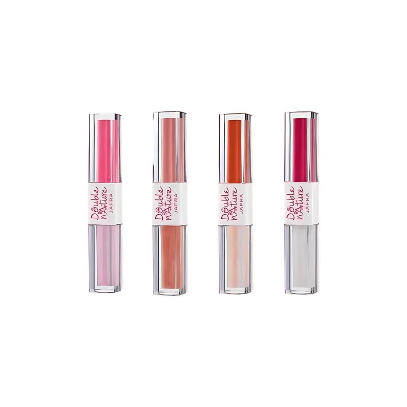 Dúo Labial Líquido Mate Y Brillo Labios Double Nature Jafra