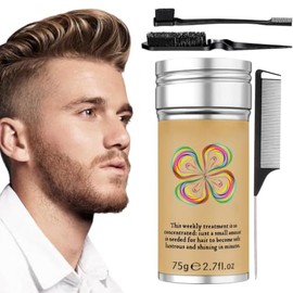 Fijador de Cabello en Barra 75g, unisex uso profesional o personal, control de babyhairs, bordes de peluca, control de cabello de larga duración, y 3 