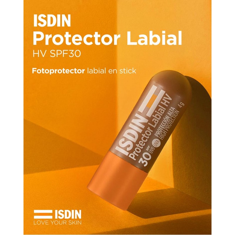 Isdin Bálsamo Labial Protector Solar Spf Labios Sensibles Hidratante Frente