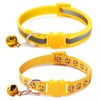 Yellow Cat Collar Breakaway, [2 Pack] Break Away Kitten Collar