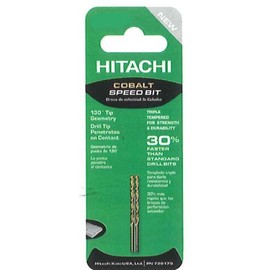 Hitachi 728196 25/64" Cobalt Round Shank