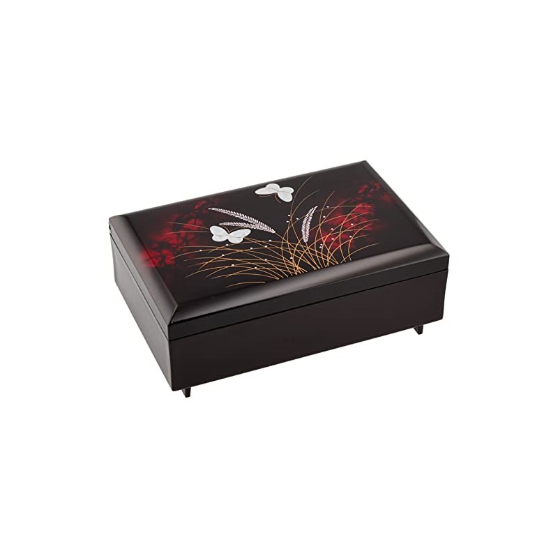 Nakatani Bros Shokai Yamanaka Lacquer Artisan Jewelry Box (Music Box