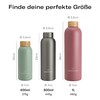 Waterdrop® Steel Bottle 600ml | Stainless Steel Water Bottle, Double