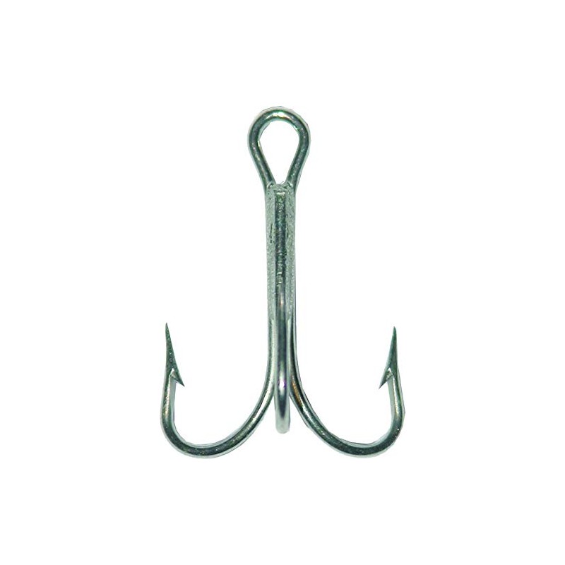 Mustad 3549D Classic Treble Standard Strength Duratin Hook (25-Pack)