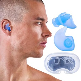 TYR Silicone Molded Ear Plugs, Blue
