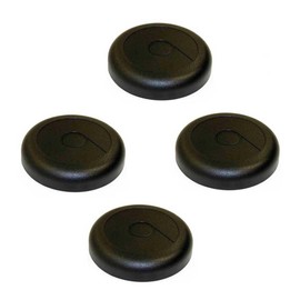 GULUANT 4 Pack Replacement 15409A119N Vacuum Cleaner Rear Wheel for Mighty 3600 3676 3673A for Sanitaire SC3683 SC3686 SC3681 Vacuums