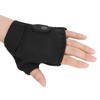 One Pair Heated Fingerless Gloves Polyurethane Fiber USB Non Slip