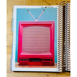 Handmade TV Shows Movies to Watch Dashboard Insert 4 use with ErinCondren A5 Coil Spiral-