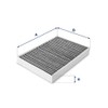 UFI Filters 54.159.00 Innenraum Aktivkohleluftfilter für Autos