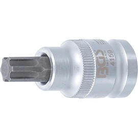 BGS 4159 | Bit Insert | Length 54 mm | 12.5 mm (1/2 Inch) | for VAG Polydrive
