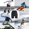 Tentock 3D Protective Hip for Snowboarding，Butt Padded Safety Impact Shorts