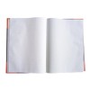 A4 Size Stylish Black & Red Waterproof Notebook, 68 Pages