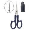 Sanhana Cutwork Scissors, 5.1 inches (130 mm), For Both Left