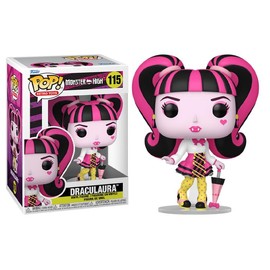 Funko Pop Monster High + Protector: Pop! Retro Vinyl Figure (Gift Set Bundled with ToyBop Box Protector Collector Case) (Draculaura)