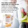 KTHealth+ AIM™ Targeted Healthy Matrix, Great Taste Supplement Drink Mix,