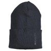 MASCOT Unisex Complete Knitted Beanie Hat, Black-Blue-010