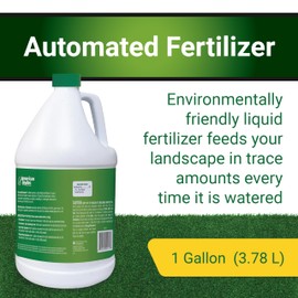 American Hydro Systems GrassSoGreen 19-0-0 Liquid Fertilizer Maintenance Formula, Grass Fertilizer for Lawn Sprinkler System, Treats Cool and Warm Season Grasses, 1 Gal