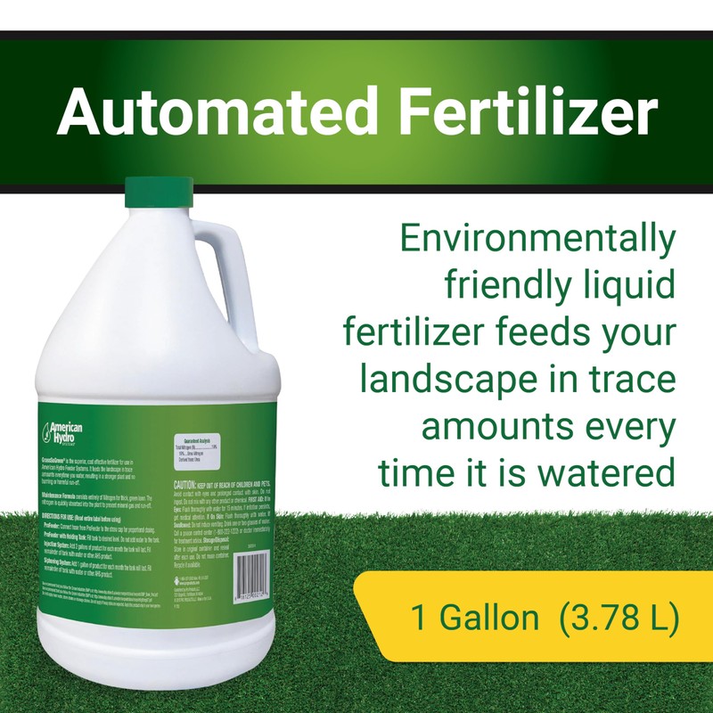 American Hydro Systems GrassSoGreen 19-0-0 Liquid Fertilizer Maintenance Formula, Grass