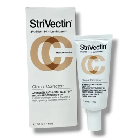 StriVectin Clinical Corrector Advanced Anti-Aging Face Tint SPF30 -Medium- 1oz