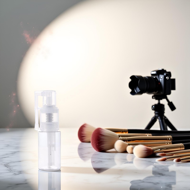 Galyacht 14ml Powder Spray Bottle,Refillable Hair Fiber Applicator, Empty Powder