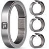 TIMULTI Titanium Key Chain Key Ring Large Size Carabiner Ring