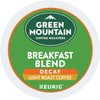 Green Mountain Coffee Roasters Decaf Breakfast Blend , Single-Serve Keurig