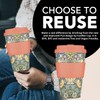 Ecoffee Cup Reusable Eco Friendly William Morris 400ml 814 037