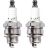 2 x spark plugs, L8RTC, spark plugs for lawnmowers, petrol,