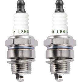 2 x spark plugs, L8RTC, spark plugs for lawnmowers, petrol, spark plugs, 2-stroke, universal spark plug for petrol engines, engines spark plug