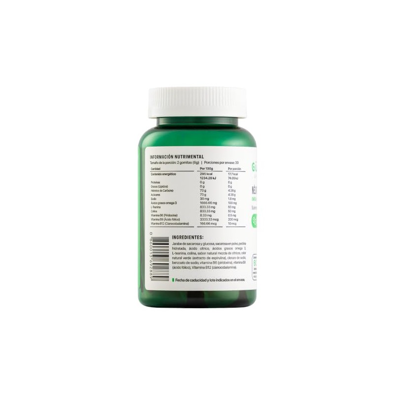 Gomitas Gummy Life Néurus con Omega 3 60 Piezas