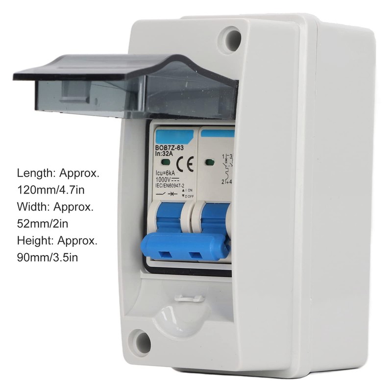 DC Circuit Breaker, Multiple Protections PV DC Circuit Breaker 32A
