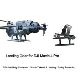 Wtohoby Mavic 4 Pro Foldable Landing Gear Heighten Leg For DJI Mavic 4 Pro Drone Light Weight Quick Release Extended Kit Bottom Sensor Protector Aircraft Camera Drones Accessories