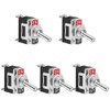 GLL 5pcs Rocker Switch SPST 2 Pin On/Off Switch DC