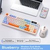 ZIYOU LANG T96 Wireless Gaming Keyboard and Mouse Combo, Dual