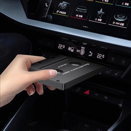 SoulBay Cassette Bluetooth Adapter for Car, Bluetooth 5.0 Tape Deck Player Stereo Bluetooth Converter w/Rechargeable Battery for Vehicle Truck, Turns Your Tape Player into Bluetooth Receiver, Black