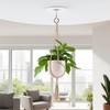 Silver Adhesive Ceiling Hook-Weight-Bearing Stick-On Ceiling Hooks, Sticky Ceiling Hook,
