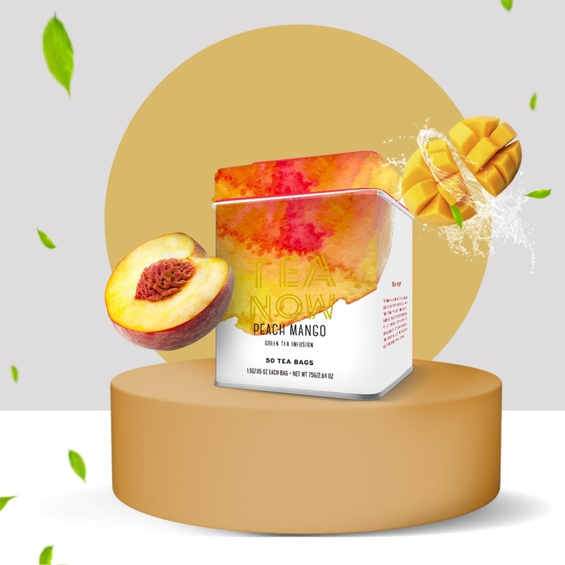 Life Plus Style Gourmet TEA NOW Mango Peach Green Tea