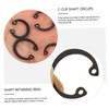 CHILDWEET 1set Retaining Snap Ring External C-clips Shaft Retaining Ring