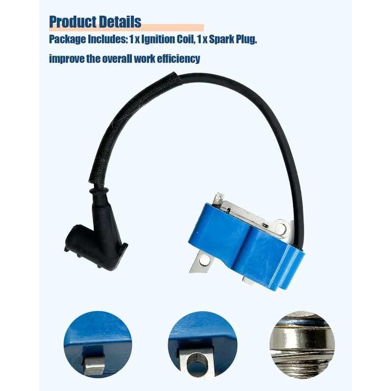CS-590 Ignition Coil Spark Plug Set Fit for E-cho CS590