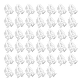 ZIMISI Car Dashboard Trim Clips, Universal Small Plastic Automotive Fastener, Car Front Console Retainer Accessories, Vehicle Instrument Panel Clip Replacements for Cars Trucks SUVs (40PCS)