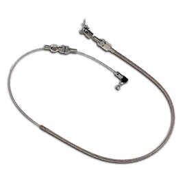 Cobra-Tek24" Stainless Braided Throttle Cable Kit Fits Universal Braided Stainless Steel