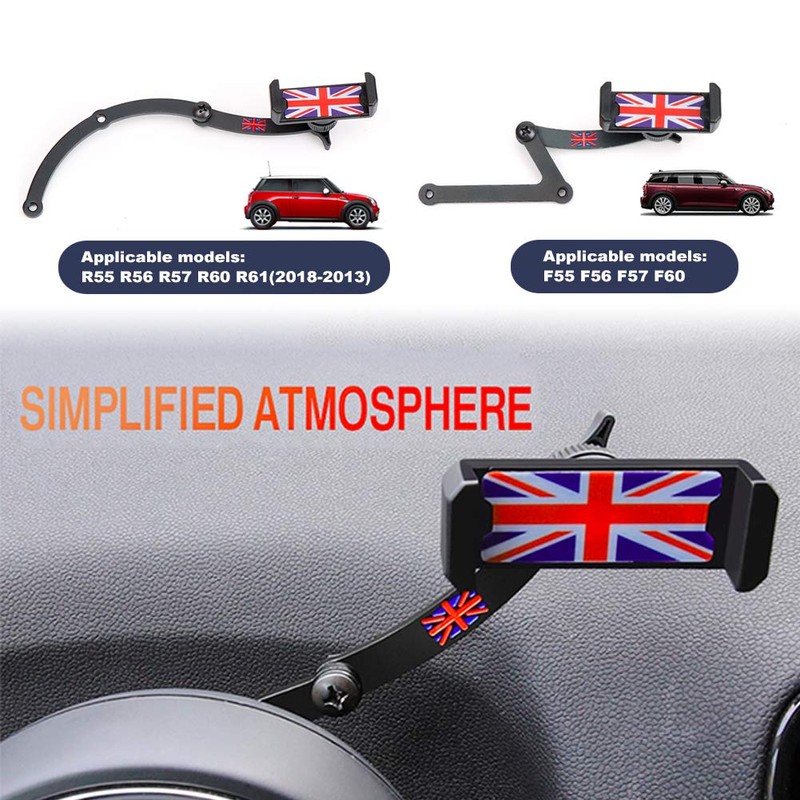 PGONE Behind Tachometer Mount Smart Phone GPS Mounting Design Phone