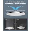 Hibbent Self-Cleaning Rain Shower Head, Fixed Shower Head, Rain Shower,