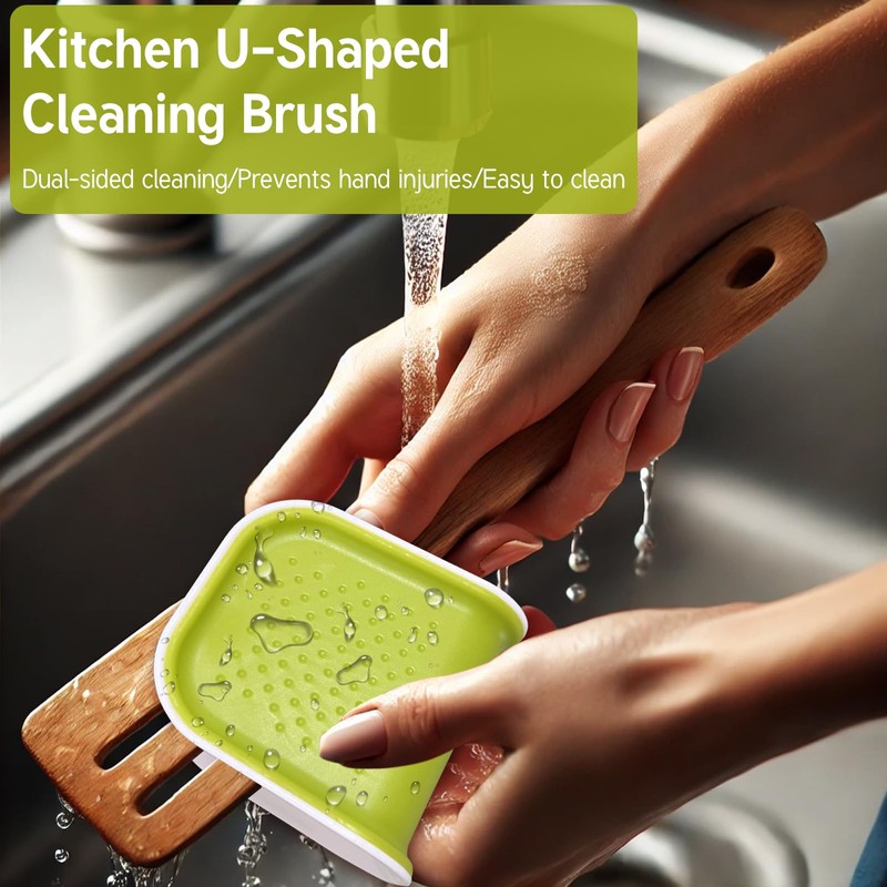 Jaasuee Blade Brush for Kitchen Washing - Knife and Cutlery