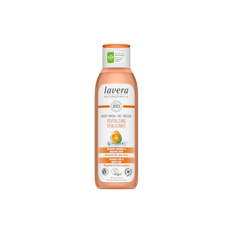 lavera Body Wash Vitalizing - gentle cleansing with orange &